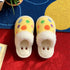 Polka Dot Mushroom Plush Slippers