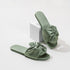 Silky Twist Knot Elegant Slides