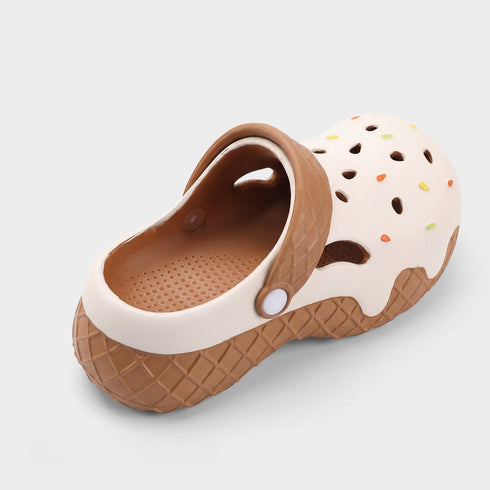 Melting Ice Cream Waffle Clogs