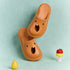 Quirky Marmot Face Platform Clogs