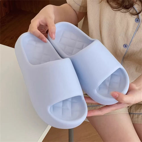 Waffle Texture Soft Cloud Slides