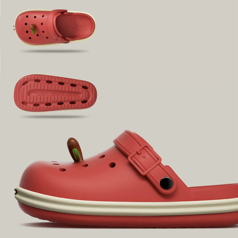Apple Stem Chunky Platform Clogs