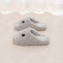 Fuzzy Shark Bite Plush Slippers