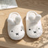 Bunny Ears Fleece Slippers