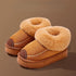 Snuggly Fur Cuff Winter Slippers