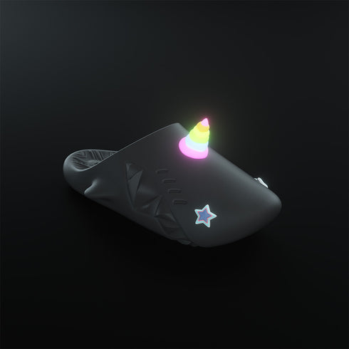 Sharkicks Pro Mule - Unicorn, Blue Star Eyes