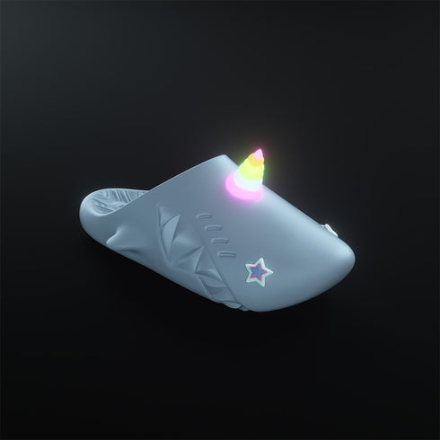 Sharkicks Pro Mule - Unicorn, Blue Star Eyes