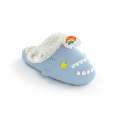 Sharkicks Pro - Inverno, Occhi a Stella Arcobaleno con, Tacco Aperto