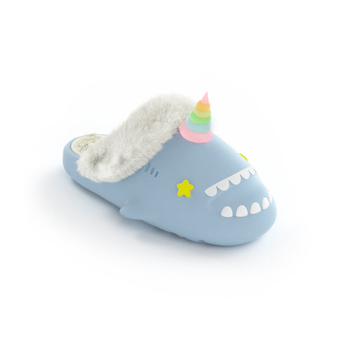 Sharkicks Pro - Winter Unicorn Star Eyes Heel-open