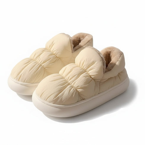 Puffer Cloud-Lined Thermal Slippers