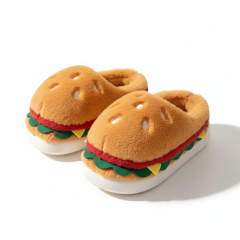 Toasty Burger Slippers