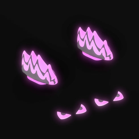 Sharkicks Pro 頂點核怪獸鰭和眼睛配件