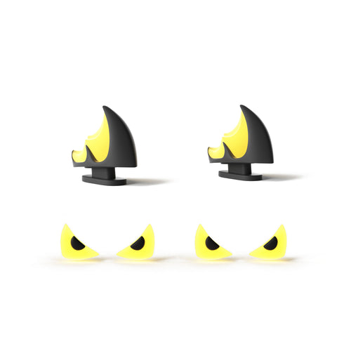 Sharkicks Pro 兇猛錦鯉龍鰭和眼睛配件