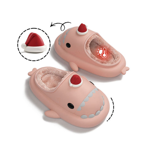 Sharkicks Basic - Mùa Đông, Dép Cá Mập Ông già Noel, Hở Gót