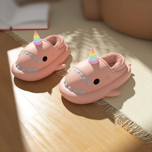 Sharkicks Basic - Mùa Đông, Dép Cá Mập Kỳ Lân, Che Gót