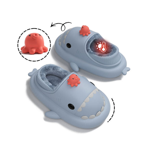 Sharkicks Basic - Mùa Đông, Dép Cá Mập Bạch Tuộc, Che Gót