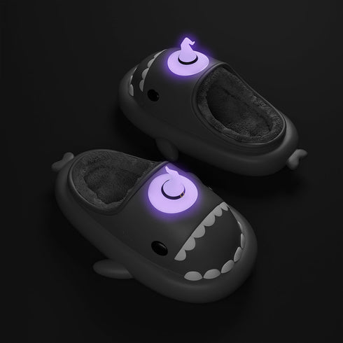 Sharkicks Basic - Winter Witch Hat Heel-open Shark Slippers