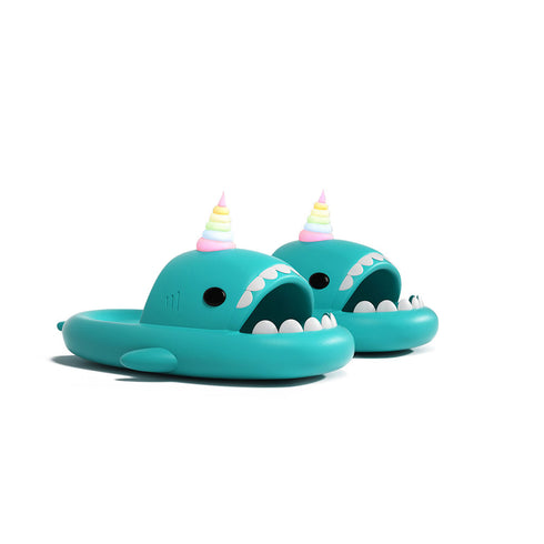 Sharkicks Basic - 獨角獸鯊魚拖鞋