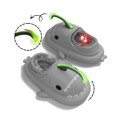 Sharkicks Basic - Mùa Đông, Dép Cá Mập Cá Vây Chân, Che Gót