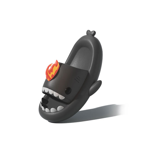 Sharkicks Basic - Ciabatte Squalo Kaiju di Fuoco