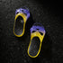 Skull Slides - Purple and Yellow Gradient