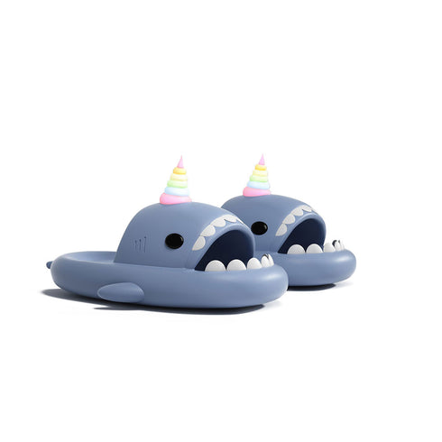 Sharkicks Basic - Chanclas de Tiburón Unicornio