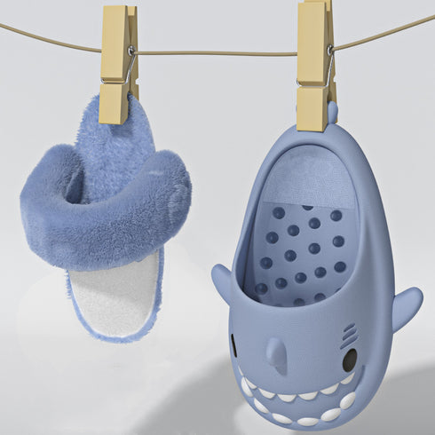 Sharkicks Basic - Mùa Đông, Tháo Rời, Dép Cá Mập