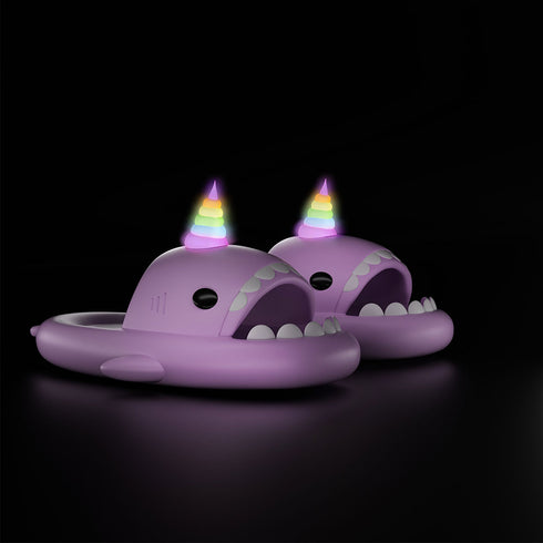 Sharkicks Basic - Chanclas de Tiburón Unicornio