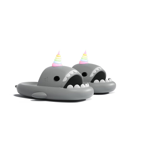 Sharkicks Basic - 獨角獸鯊魚拖鞋