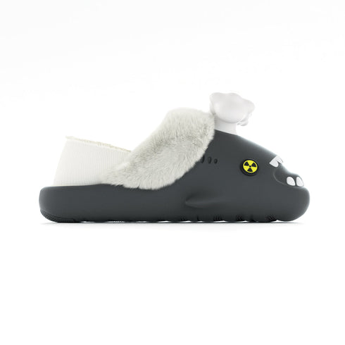 Sharkicks Pro - Winter Mushroom Cloud Heel-covered