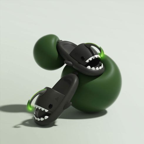 Sharkicks Basic - Claquettes Requins Poisson Pêcheur