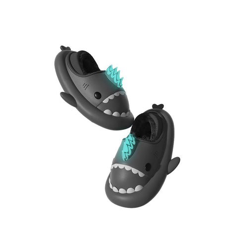 Sharkicks Basic - Winter Nuclear Kaiju Heel-covered Shark Slippers