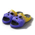 Skull Slides - Purple and Yellow Gradient