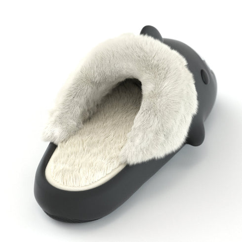Sharkicks Pro - Invierno, Pantuflas de Tiburón, Tacón Abierto