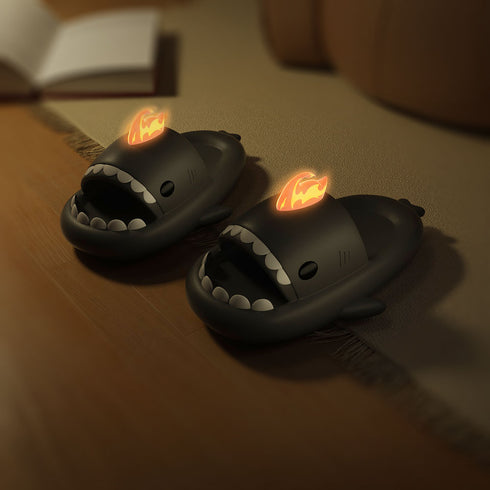 Sharkicks Basic - Ciabatte Squalo Kaiju di Fuoco