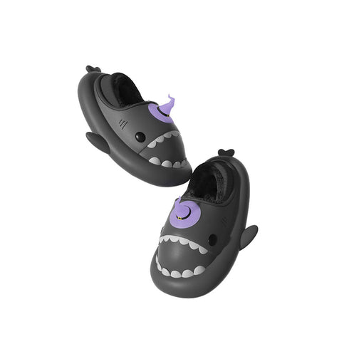 Sharkicks Basic - Winter Witch Hat Heel-covered Shark Slippers