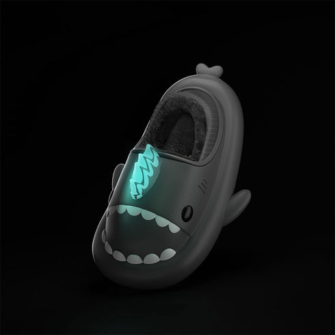 Sharkicks Basic - Winter Nuclear Kaiju Heel-covered Shark Slippers