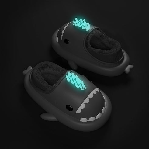 Sharkicks Basic - Winter Nuclear Kaiju Heel-covered Shark Slippers