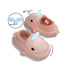 Sharkicks Basic - Winter Whale Spouting Heel-covered Shark Slippers