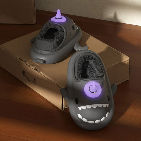 Sharkicks Basic - Winter Witch Hat Heel-covered Shark Slippers