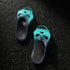 Skull Slides - Turquoise Gradient