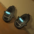 Sharkicks Basic - Winter Whale Spouting Heel-covered Shark Slippers