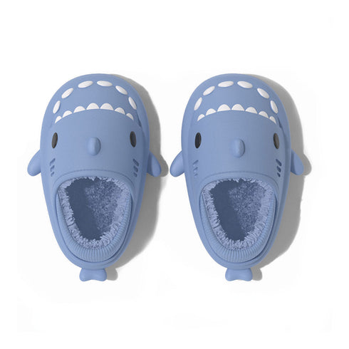 Sharkicks Basic - Hiver, Chaussons Requins Enfants, Talon Couvert
