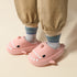 Sharkicks Basic - Invierno, Pantuflas de Tiburón Niños, Tacón Abierto