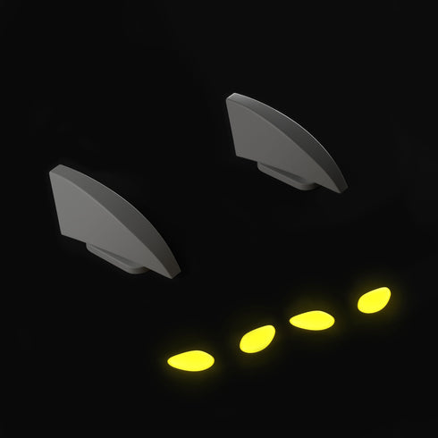 Sharkicks Pro 新星戰士鰭和眼睛配件