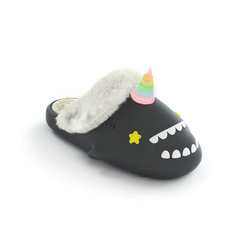 Sharkicks Pro - Winter Unicorn Star Eyes Heel-open