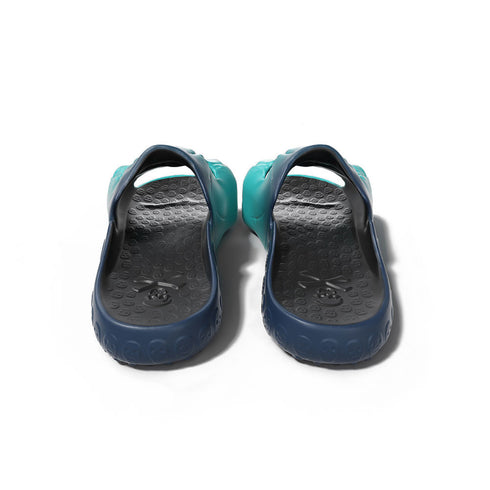 Skull Slides - Turquoise Gradient