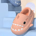 Sharkicks Basic - Hiver, Chaussons Requins Enfants, Talon Couvert