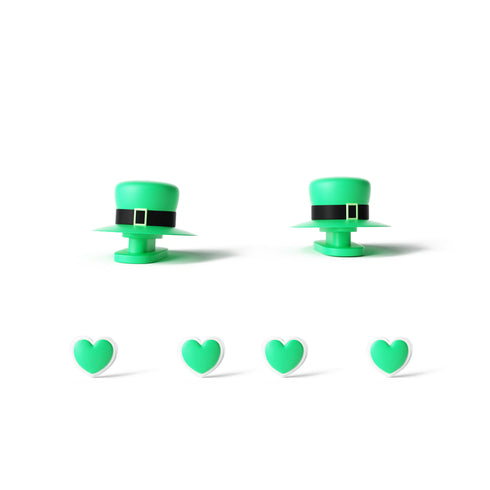 Pinne e Occhi Cappello Verde per Sharkicks Pro