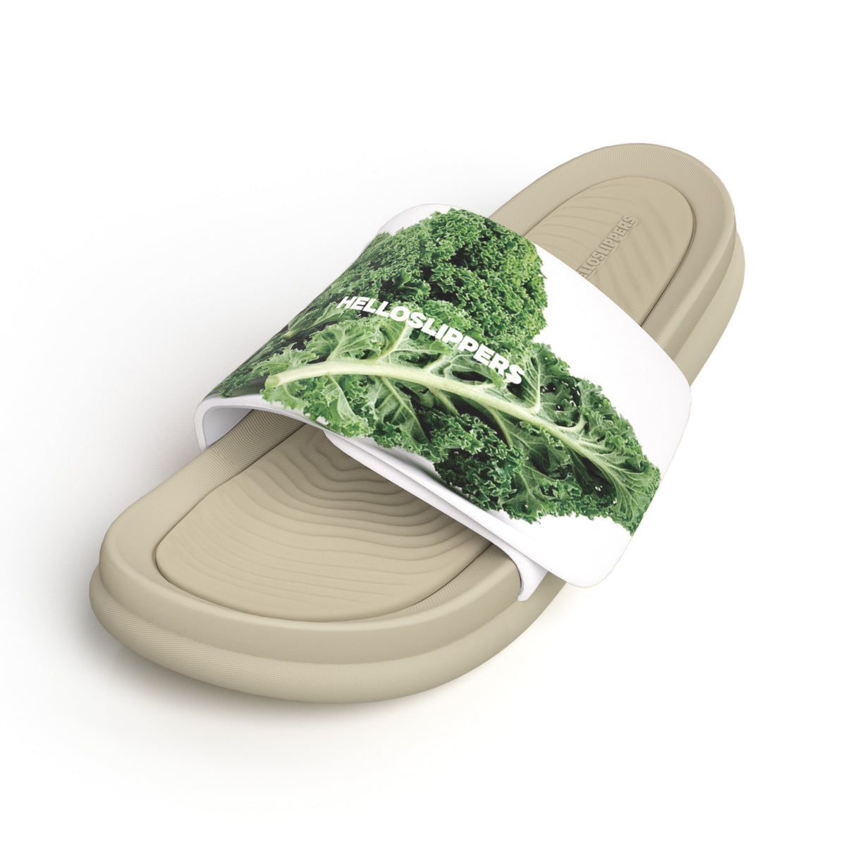 Kale ArtFlex Slide | HelloSlippers™ – Hello Slippers